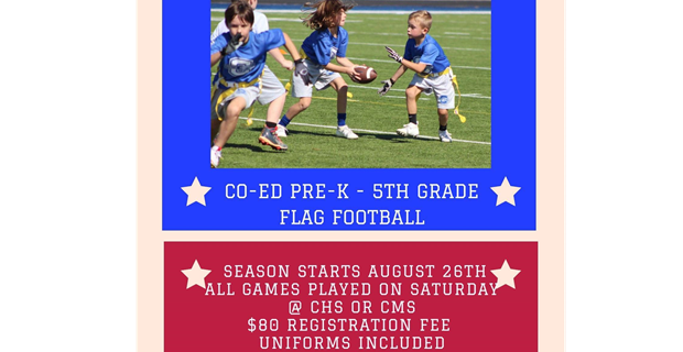 Flag Football Registration Still Open!